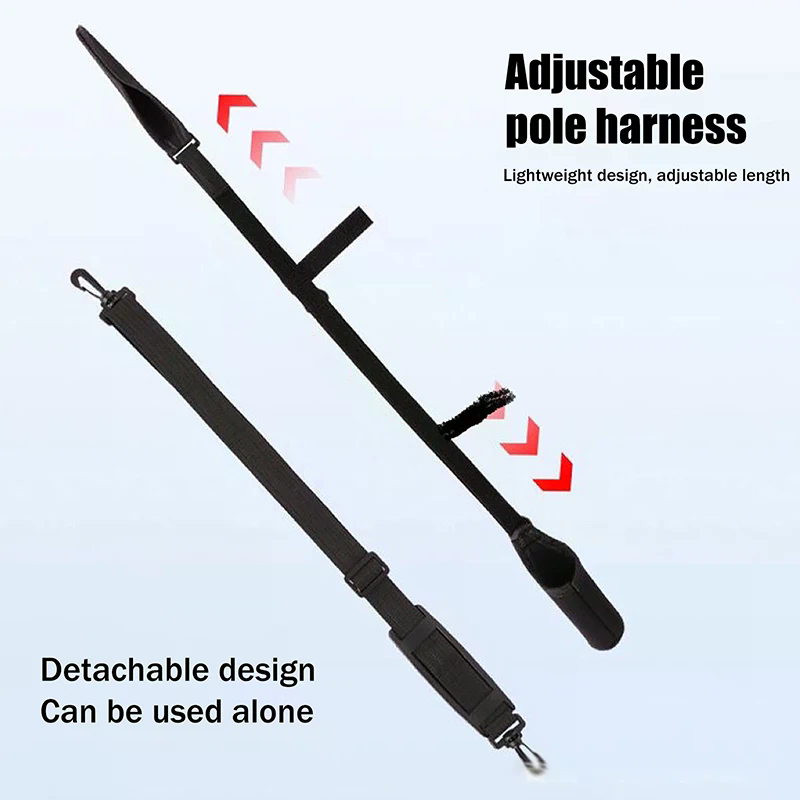 Fishing Rod Combo - Adjustable Fishing Rod Storage Bag Portable