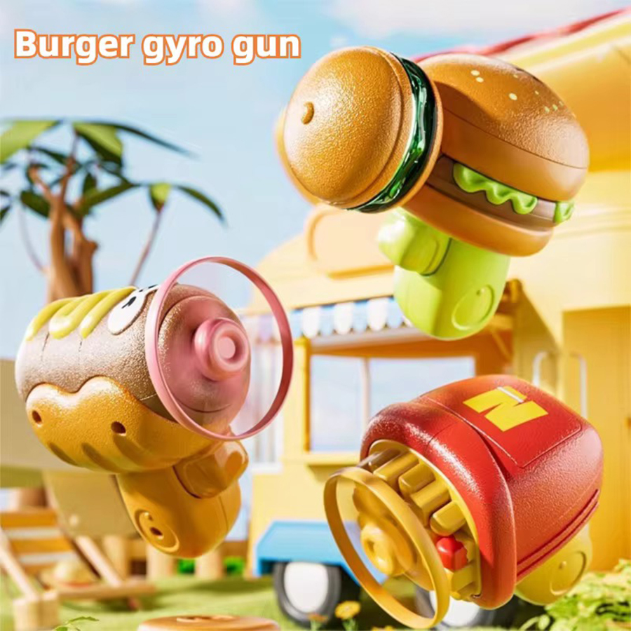Fishing Rod Fly - summer Flying Disc Saucer Gyro Launcher