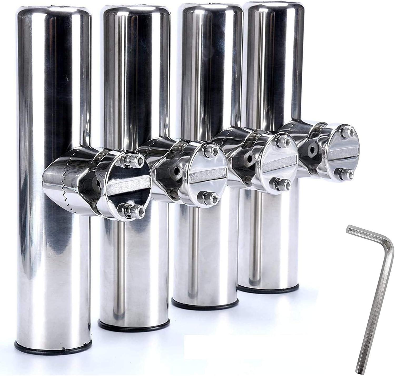 Stainless Clamp Rod Holder Ste - Fishing Rod Boat recensie en prijs