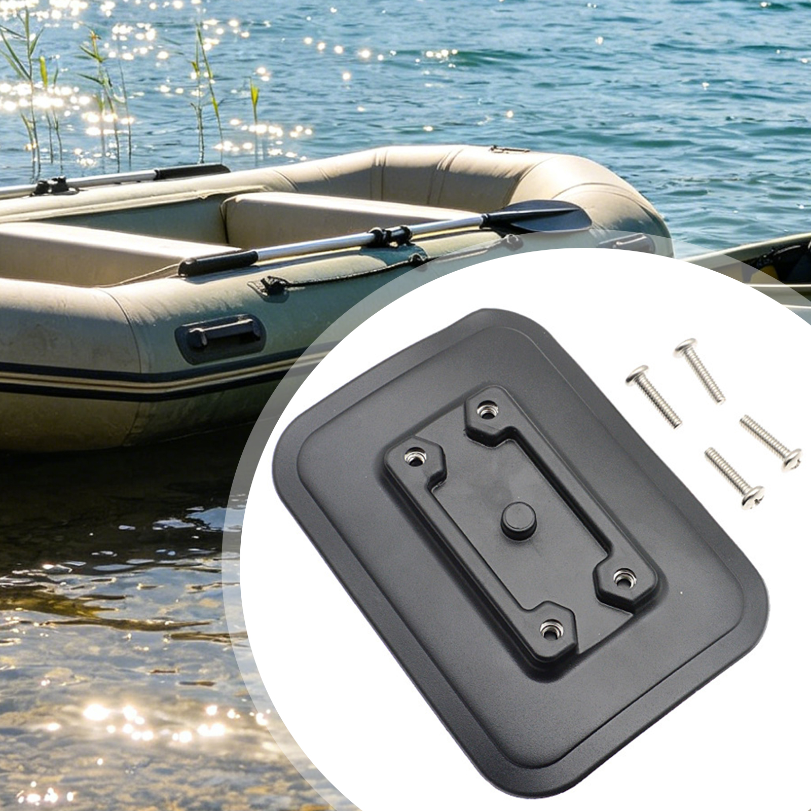 1 Set Inflatable Boat Fishing  - Fishing Rod Boat recensie en prijs