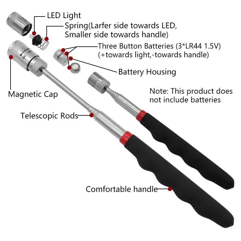 Telescopic Magnetic Pen Extend - Fishing Rod Travel recensie en prijs