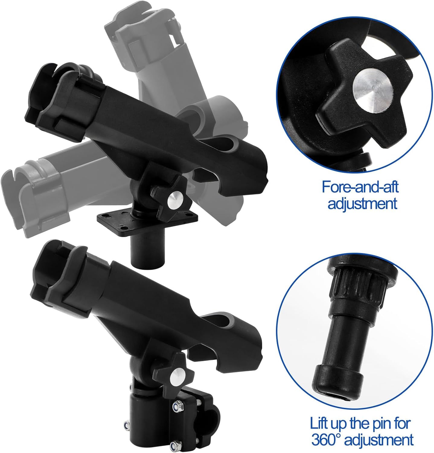 2 Pack Fishing Rod Holder with - Fishing Rod Boat recensie en prijs
