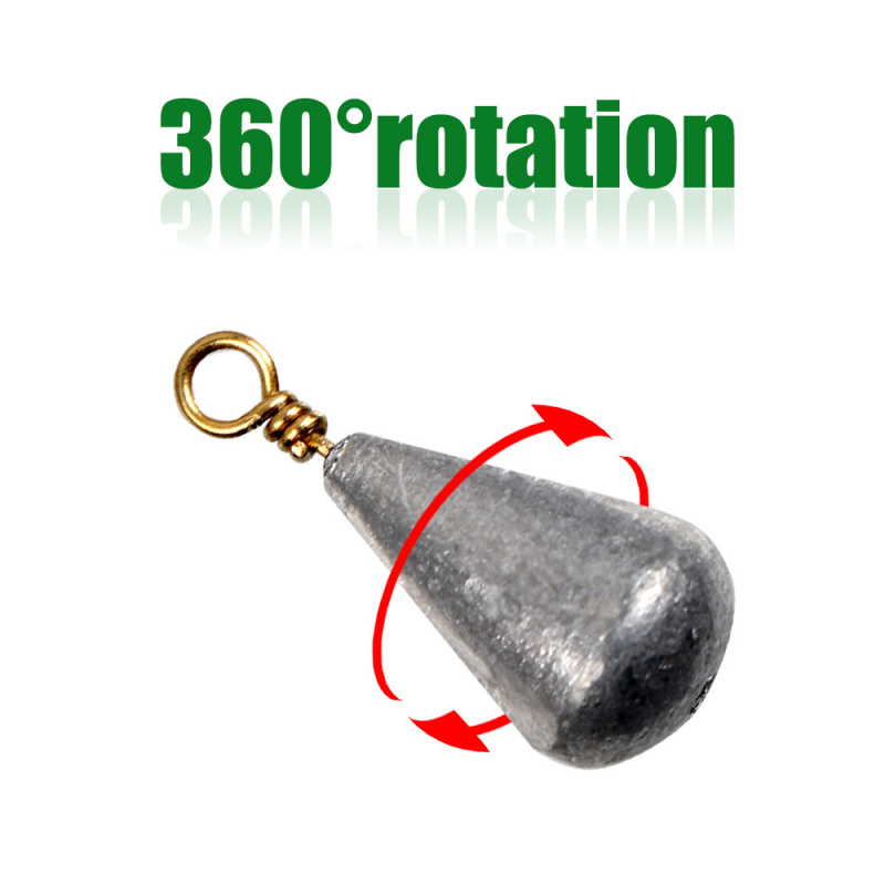 21PCSBoxed olive-shaped lead s - Fishing Rod Casting recensie en prijs