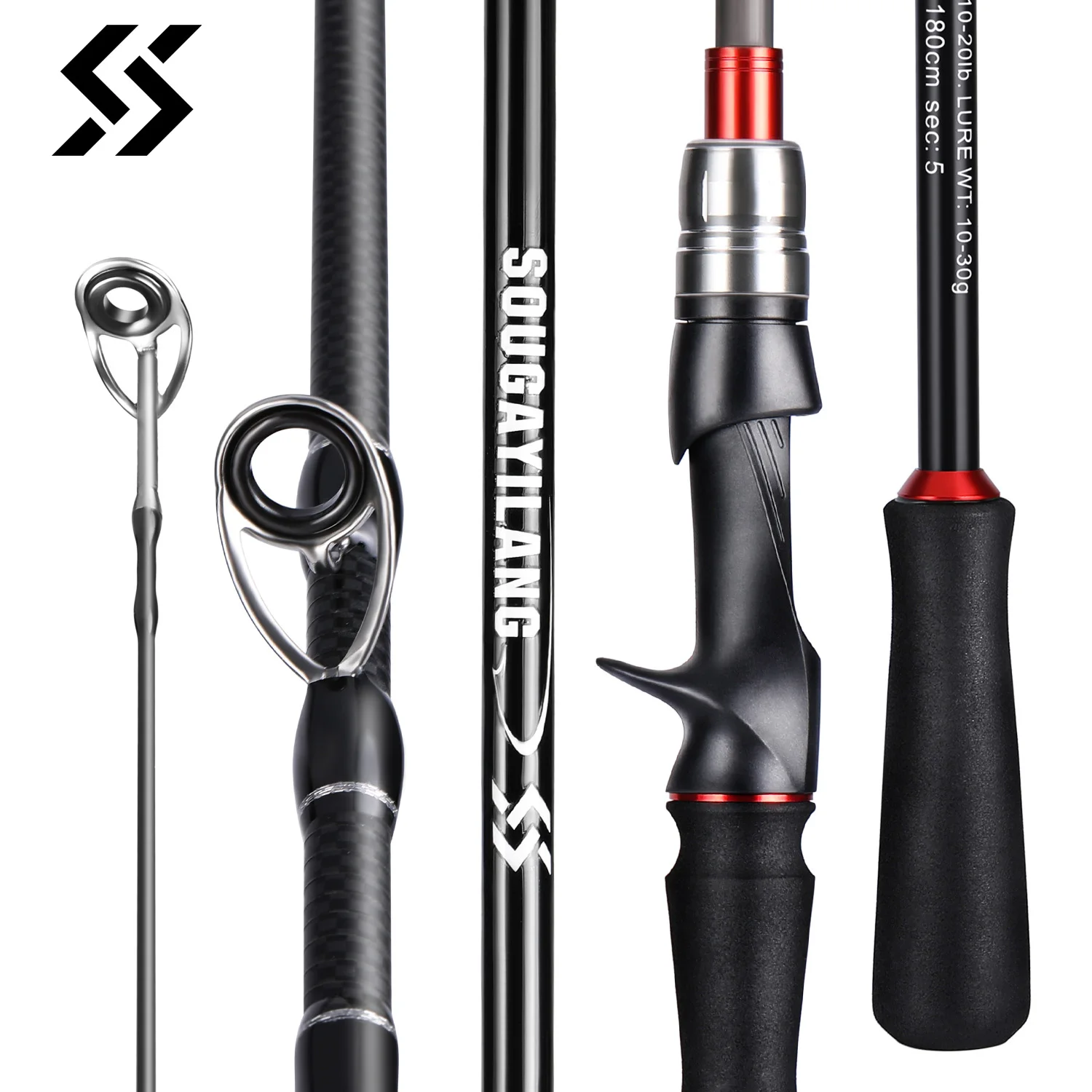 Sougayilang Lure Fishing Rod 1 - Fishing Rod Surf recensie en prijs