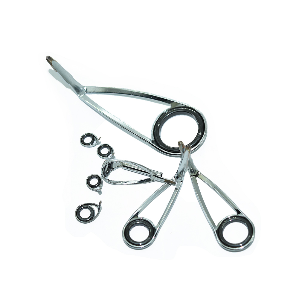8pcs/Kit KLH Bracket Stainless - Fishing Rod Building Kit recensie en prijs