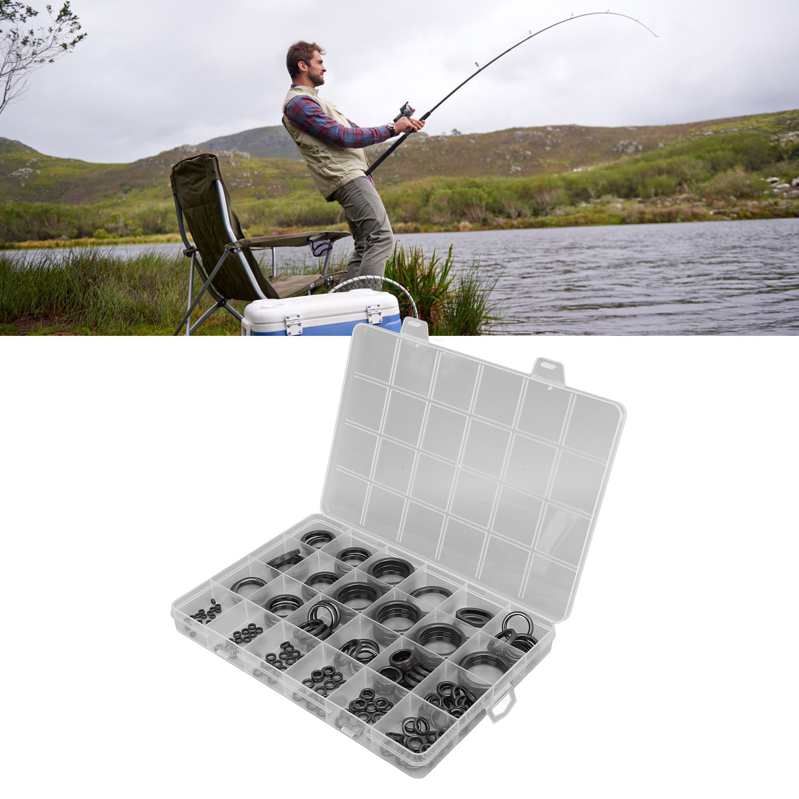 Fishing Rod Guide Repair Kit F - Fishing Rod Guide Replacement recensie en prijs
