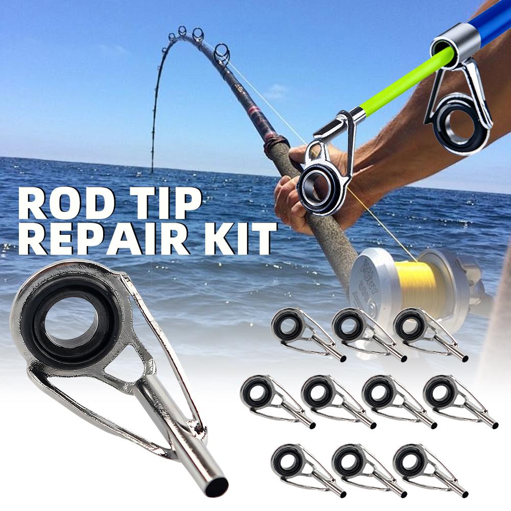 Rod Tip Repair Kit 10pcs Fishi - Fishing Rod Guide Replacement recensie en prijs