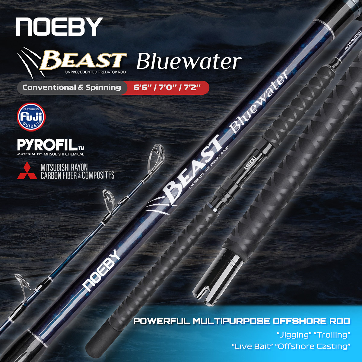 Noeby Beast Offshore Casting F - Fishing Rod Surf recensie en prijs