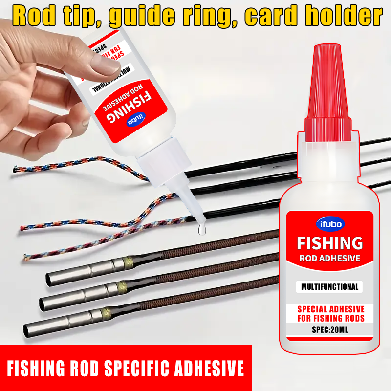 Ifubo Fishing Rod Adhesive, Mu - Fishing Rod Guide Replacement recensie en prijs