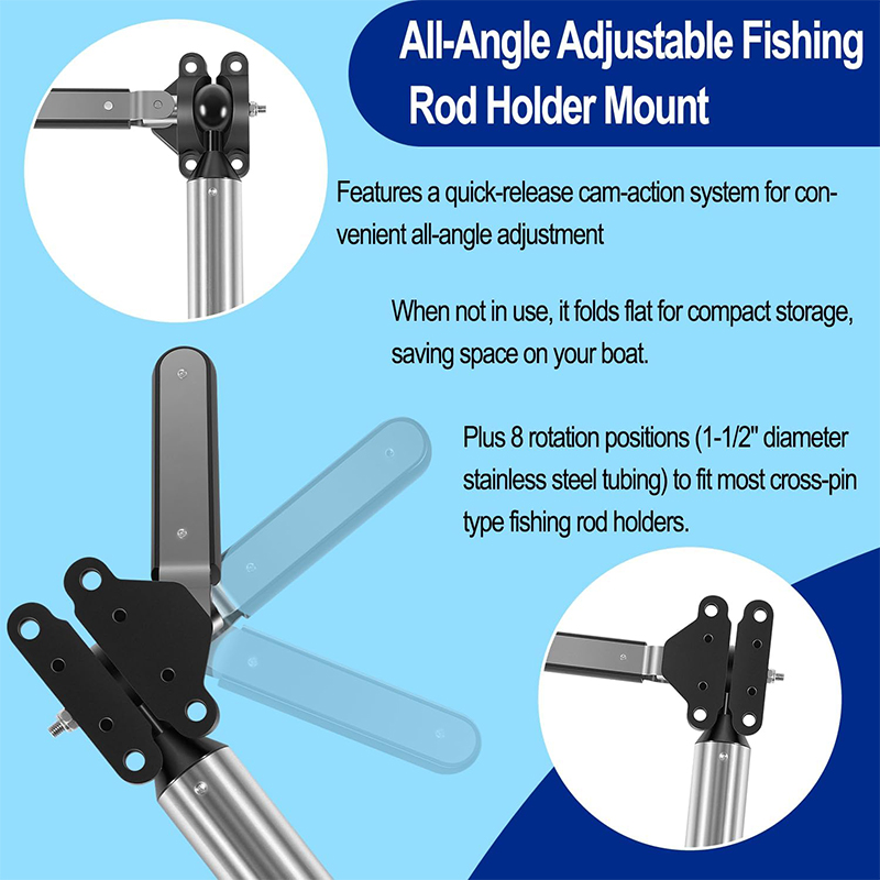 All-Angle Adjustable Fish Rod  - Fishing Rod Boat recensie en prijs