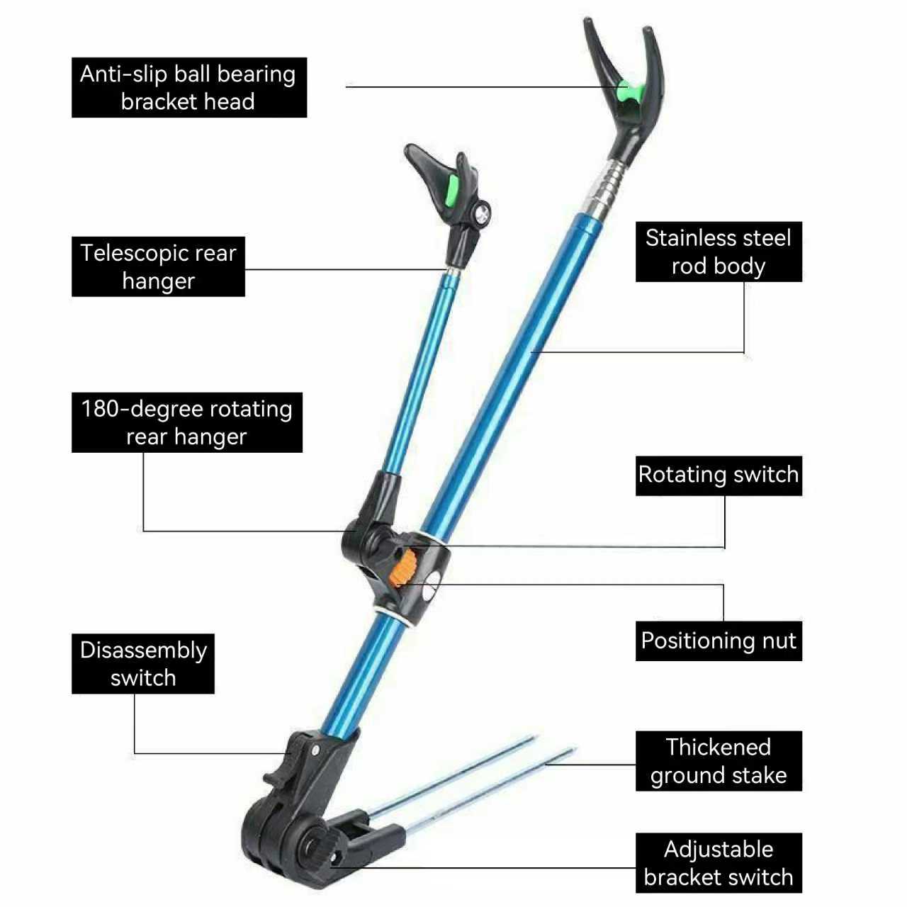 Thickened Telescopic Fishing R - Fishing Rod Casting recensie en prijs