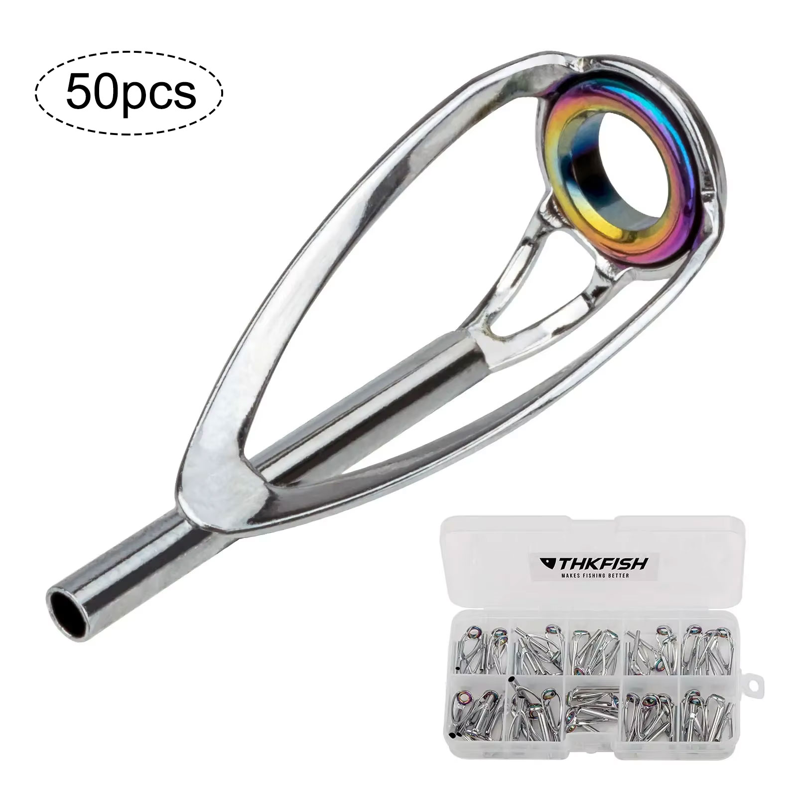 50pcs Fishing Rod Tip Top Repa - Fishing Rod Tip Replacement recensie en prijs