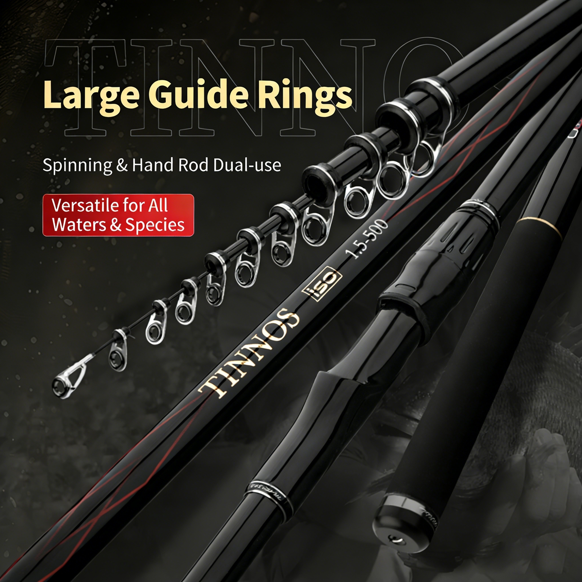 MARISOO TINNOS 30T Carbon Fibe - Fishing Rod Surf recensie en prijs