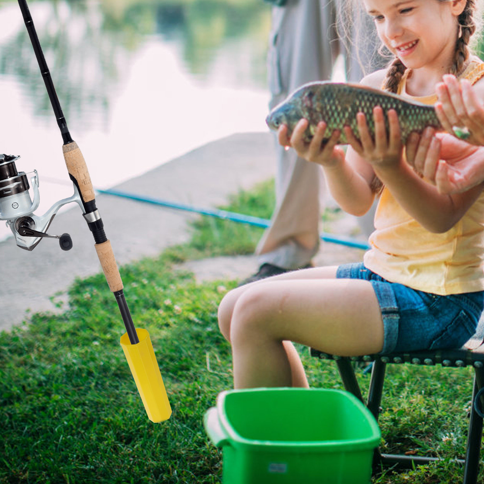 2Pcs Fishing Rod Socket St Ban - Fishing Rod Casting recensie en prijs