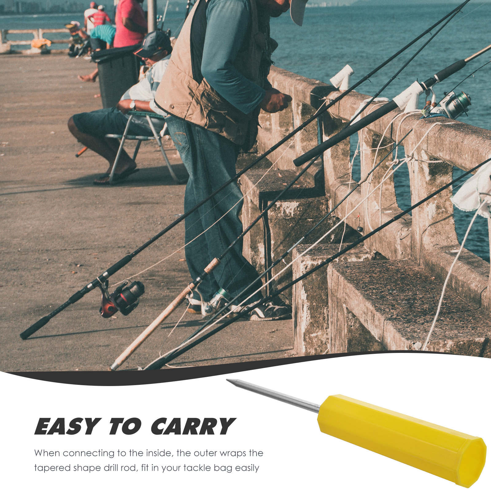 2Pcs Fishing Rod Socket St Ban - Fishing Rod Casting recensie en prijs