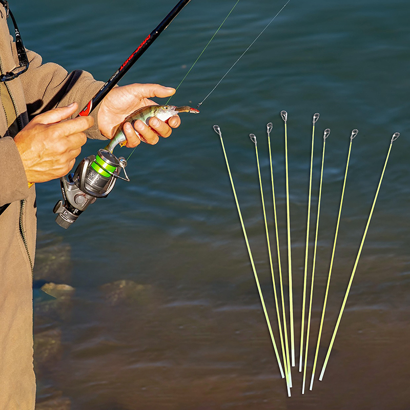5Pcs 42CM Boat/Raft Rod Tip Sp - Fishing Rod Repair Kit recensie en prijs
