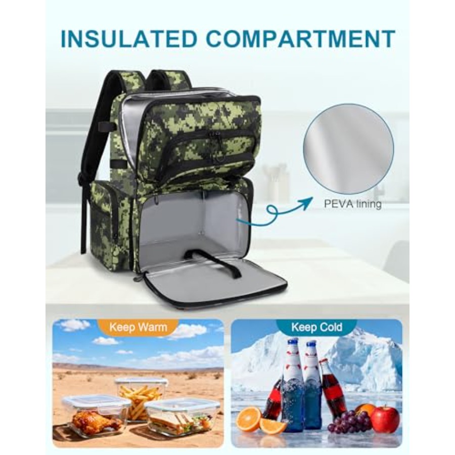 Fishing Backpack with Rod Hold - Fishing Rod Holder recensie en prijs