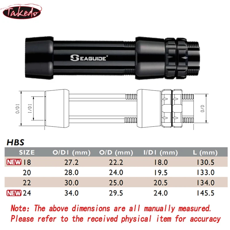 TAKEDO 18# 20# 22# 24# HBS Hea - Fishing Rod Spinning recensie en prijs