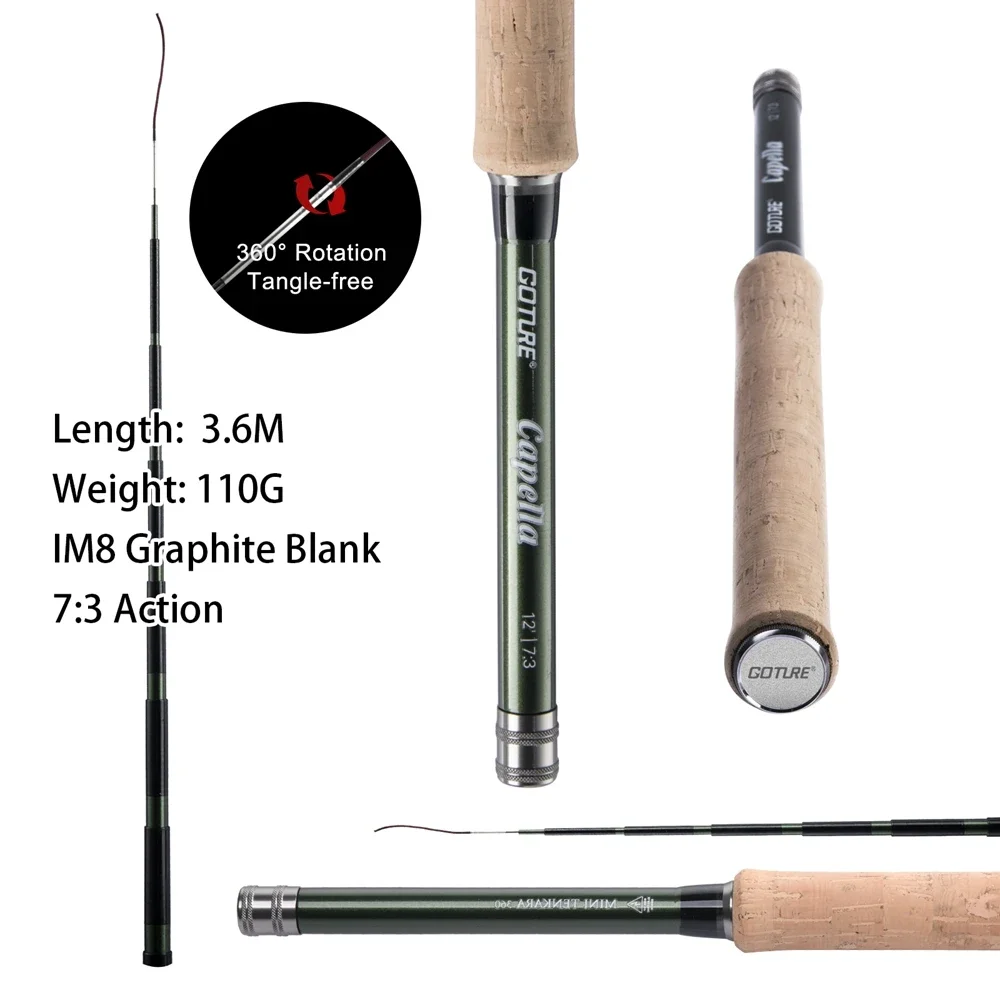 Goture 12FT Classical Tenkara  - Fishing Rod Fly recensie en prijs